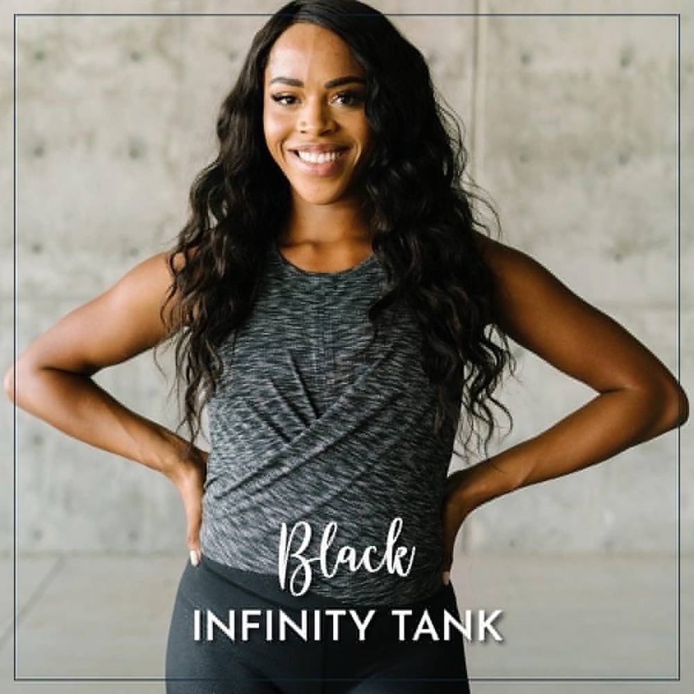 NWT Zyia Black Infinity Tank